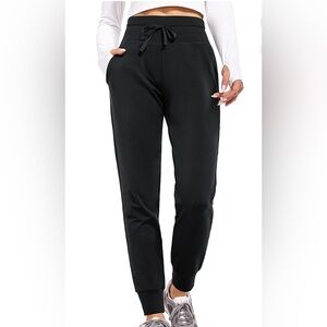 Baleaf Charcoal Gray Fleece Outdoor Joggers